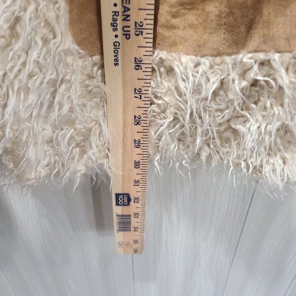 Giacca Camel Teddy Jacket with Faux Fur - Picture 10 of 11